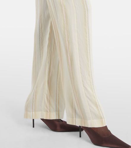 Pantalon ample rayé - Victoria Beckham - Modalova