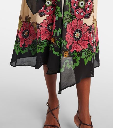 Robe midi Karis à fleurs - La DoubleJ - Modalova