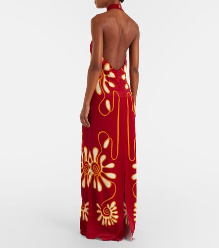Robe longue Oliviera imprimée - Cala de la Cruz - Modalova