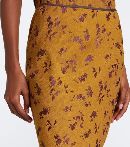 Dries Van Noten Jupe midi à fleurs - Dries Van Noten - Modalova