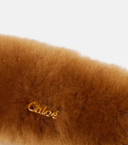 Chloé Bandeau en shearling - Chloe - Modalova