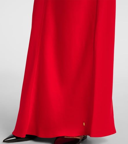 Ami Paris Robe longue en satin - Ami Paris - Modalova