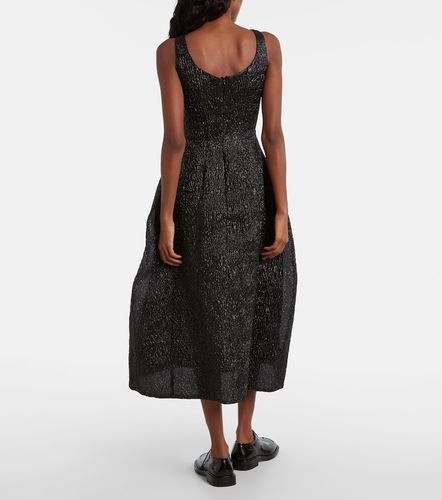 Robe de cocktail en lamé à ornements - Simone Rocha - Modalova