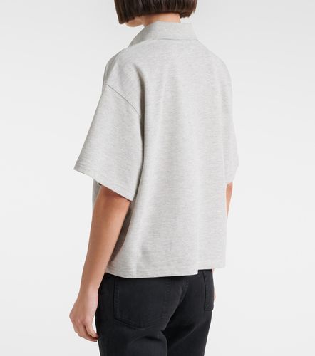 Polo Cassandre en coton mélangé - Saint Laurent - Modalova