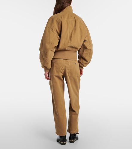 Pantalon ample Opalyna en sergé de coton - Marant Etoile - Modalova