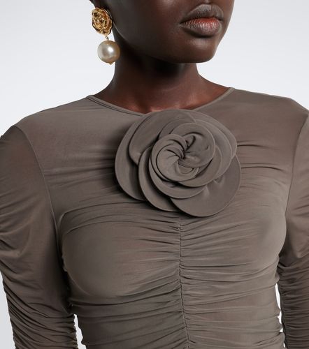 Top à appliqué floral - Magda Butrym - Modalova