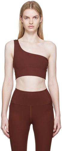 Soutien-gorge de sport Bianca brun - Girlfriend Collective - Modalova