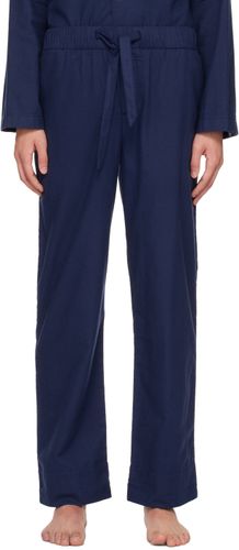 Pantalon de pyjama bleu à cordon coulissant - Tekla - Modalova