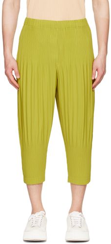 Pantalon Monthly Color July jaune - Homme Plissé Issey Miyake - Modalova