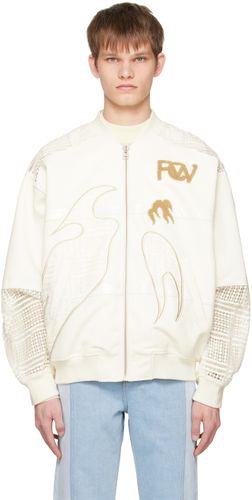 Blouson aviateur Phoenix blanc - Feng Chen Wang - Modalova