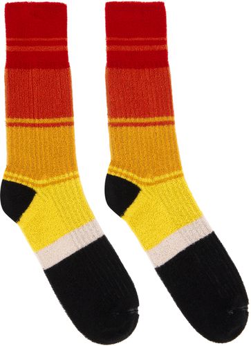 Chaussettes multicolores à rayures - Marni - Modalova