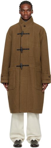 LEMAIRE Manteau brun à barillets - LEMAIRE - Modalova