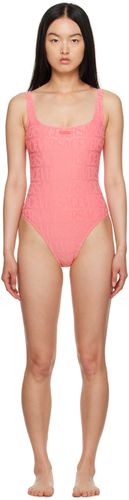 Maillot de bain une pièce rose édition Dua Lipa - Versace Underwear - Modalova