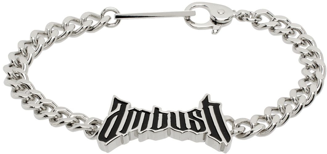 Bracelet argenté à ferrure à logo - Ambush - Modalova