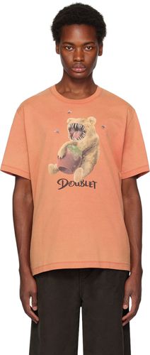 T-shirt 'Violent Stuff Bear' orange - Doublet - Modalova