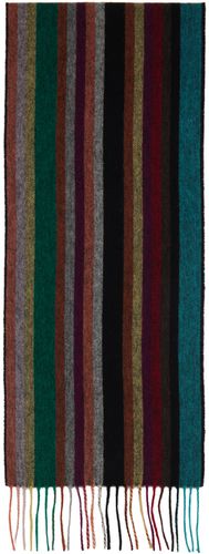 Écharpe multicolore à rayures - Paul Smith - Modalova