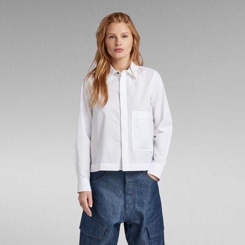 Chemise Boxy - Blanc - Femmes - G-Star RAW - Modalova