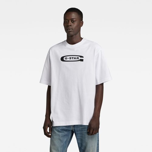 T-Shirt Old School Logo Boxy - - s - G-Star RAW - Modalova