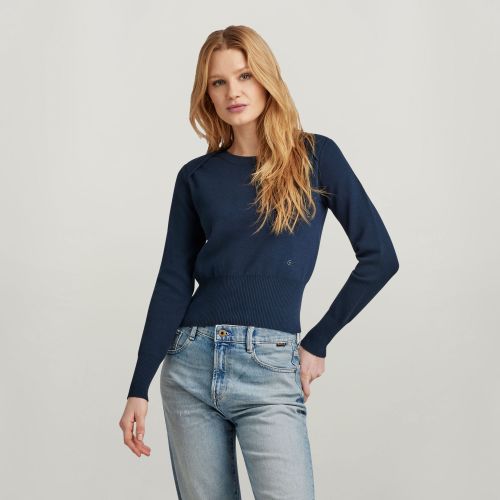 Pull En Maille Moto Slim - s - G-Star RAW - Modalova