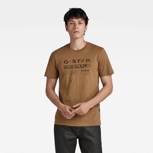 T-Shirt Distressed Originals Slim - - s - G-Star RAW - Modalova