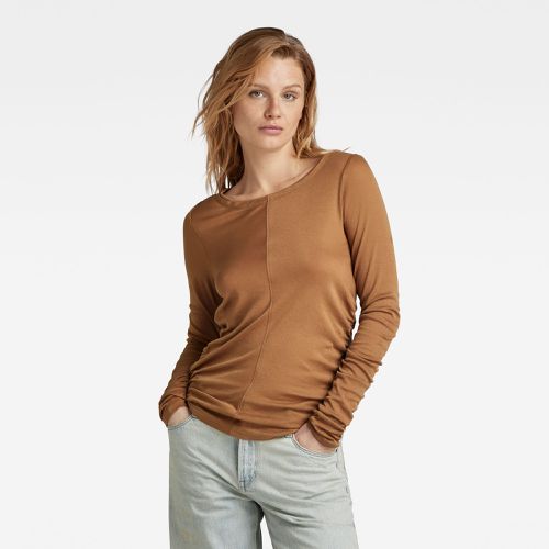 Top Gathered Slim - Brun - Femmes - G-Star RAW - Modalova