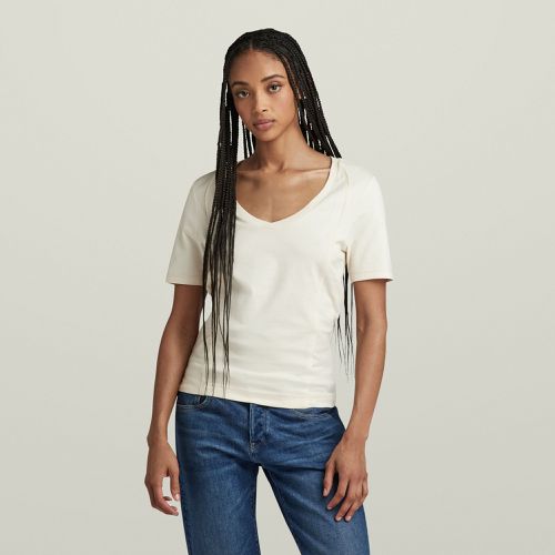 Top Moto Slim U-Neck - - s - G-Star RAW - Modalova