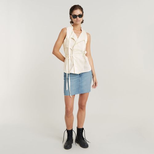 Top Singlet - Blanc - Femmes - G-Star RAW - Modalova