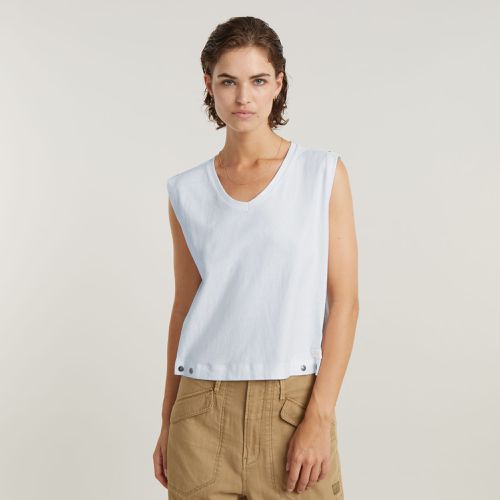 Top Riveted Loose - Blanc - Femmes - G-Star RAW - Modalova