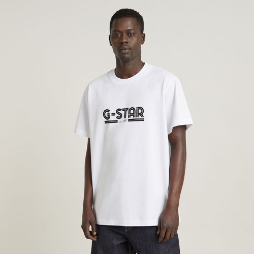 T-Shirt Unisex Line Script Loose - s - G-Star RAW - Modalova