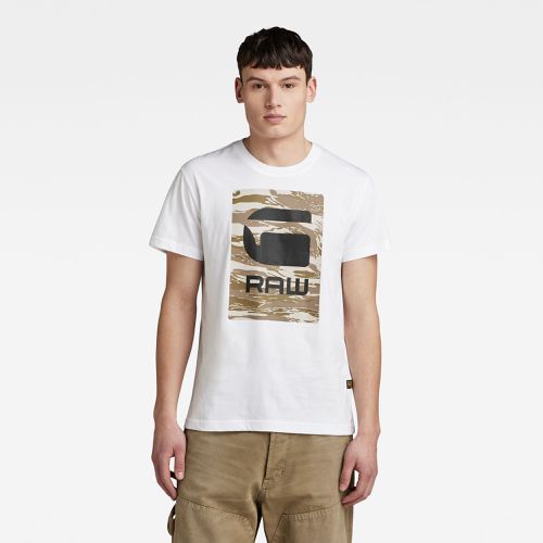 T-Shirt Camo Box Graphic - - s - G-Star RAW - Modalova