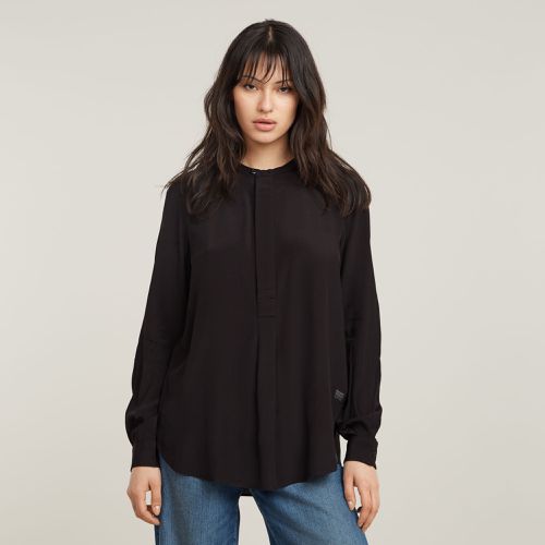 Haut Half Placket - Noir - Femmes - G-Star RAW - Modalova