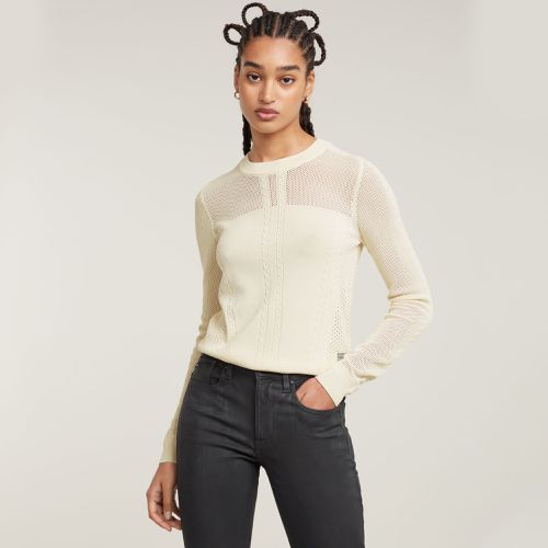 Pull Pointelle Knitted - s - G-Star RAW - Modalova