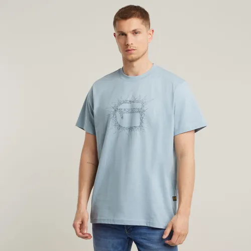 T-Shirt Stitch Burger Logo Loose - - s - G-Star RAW - Modalova