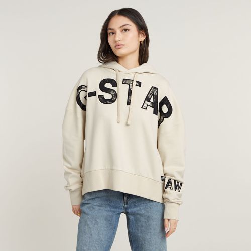 Sweat À Capuche Embro Print Oversized - s - G-Star RAW - Modalova