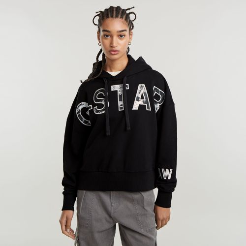 Sweat À Capuche Embro Print Oversized - s - G-Star RAW - Modalova