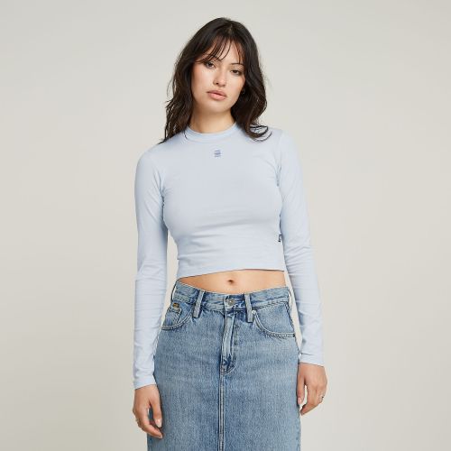 Top Cropped Mock Slim - s - G-Star RAW - Modalova