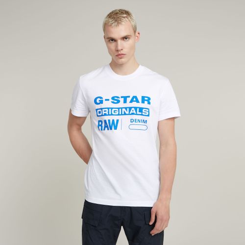 T-Shirt Originals - Blanc - Hommes - G-Star RAW - Modalova