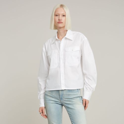 Chemise Boxy - Blanc - Femmes - G-Star RAW - Modalova