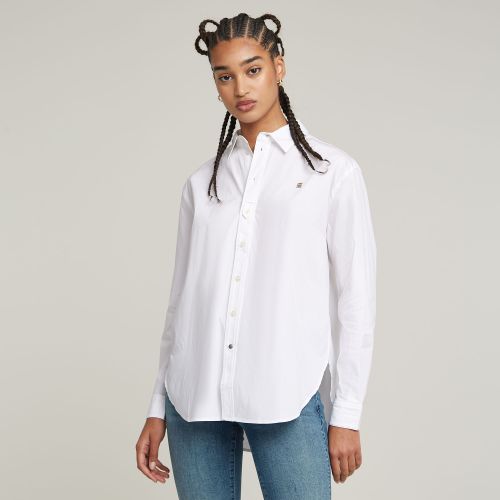 Chemise Boyfriend - Blanc - Femmes - G-Star RAW - Modalova