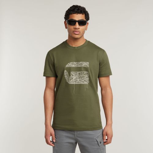 T-Shirt Stitch Burger - - s - G-Star RAW - Modalova