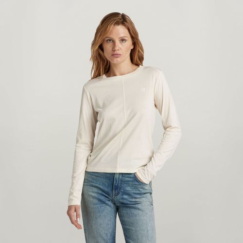 Top Front Seam - Beige - Femmes - G-Star RAW - Modalova