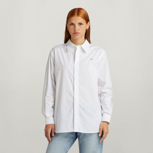 Chemise Boyfriend - Blanc - Femmes - G-Star RAW - Modalova