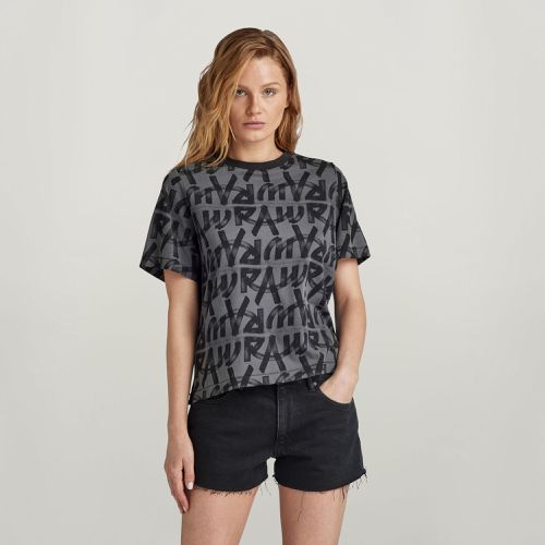 Top Calligraphy Allover Boxy - s - G-Star RAW - Modalova