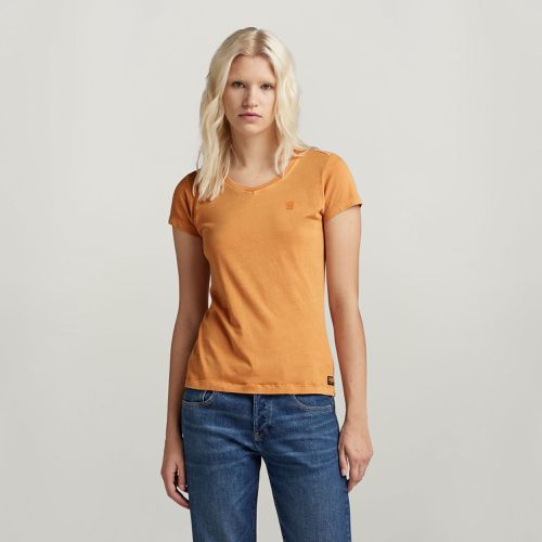 Top Overdyed Eyben Slim V-Neck 2.0 - s - G-Star RAW - Modalova