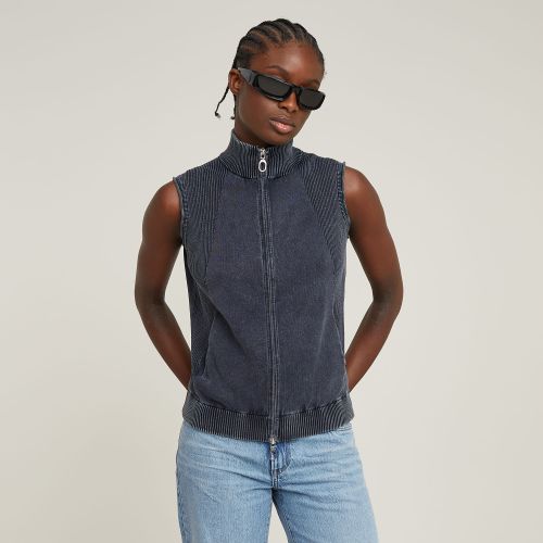 Top Washed Lightweight Zip Knitted - s - G-Star RAW - Modalova