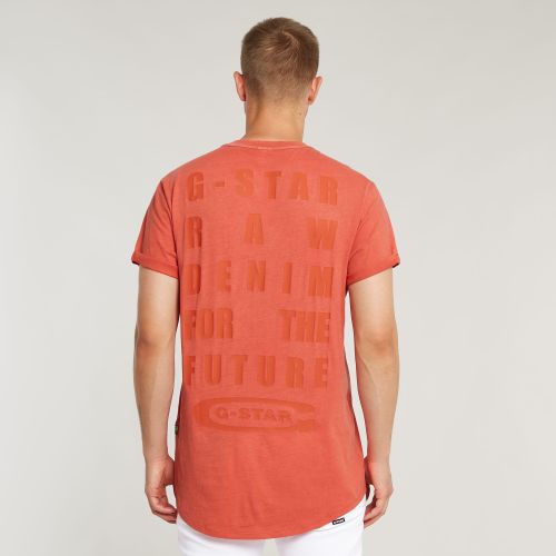 T-Shirt Text Back Graphic Overdyed Lash - s - G-Star RAW - Modalova