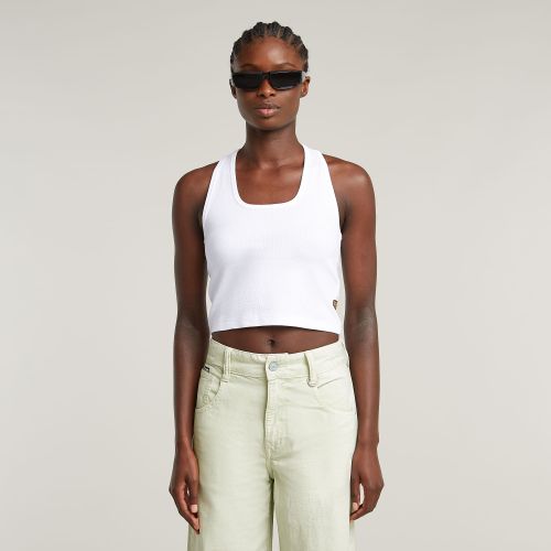 Haut Back Snap Slim Cropped - s - G-Star RAW - Modalova