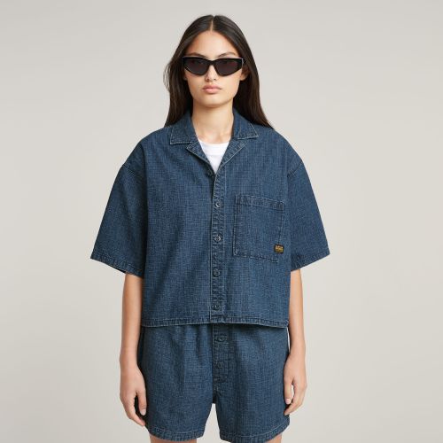 Chemise PJ - Bleu moyen - Femmes - G-Star RAW - Modalova