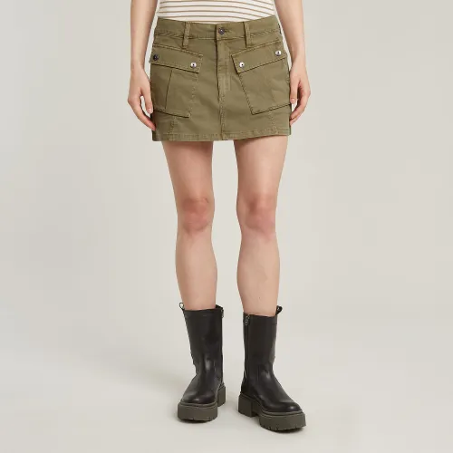 Mini-Jupe Cargo - Vert - Femmes - G-Star RAW - Modalova