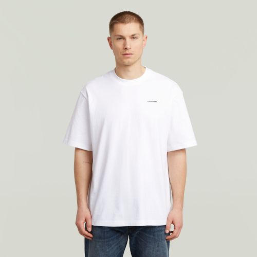 T-shirt Boxy Base - Blanc - Hommes - G-Star RAW - Modalova
